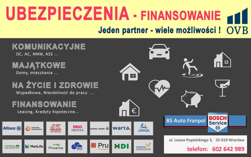 BS Auto Franpol również Ubezpiecza 